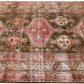 Vintage Persian Distressed Handmade Wool Rug - 5' x 9'6''