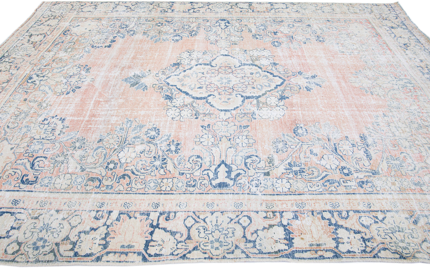 Vintage Persian Mahal Rug - 8'4'' x 11'8'