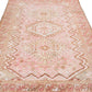 Stylish Vintage Red Persian Mahal Wool Rug - 5'1'' x 9'9''