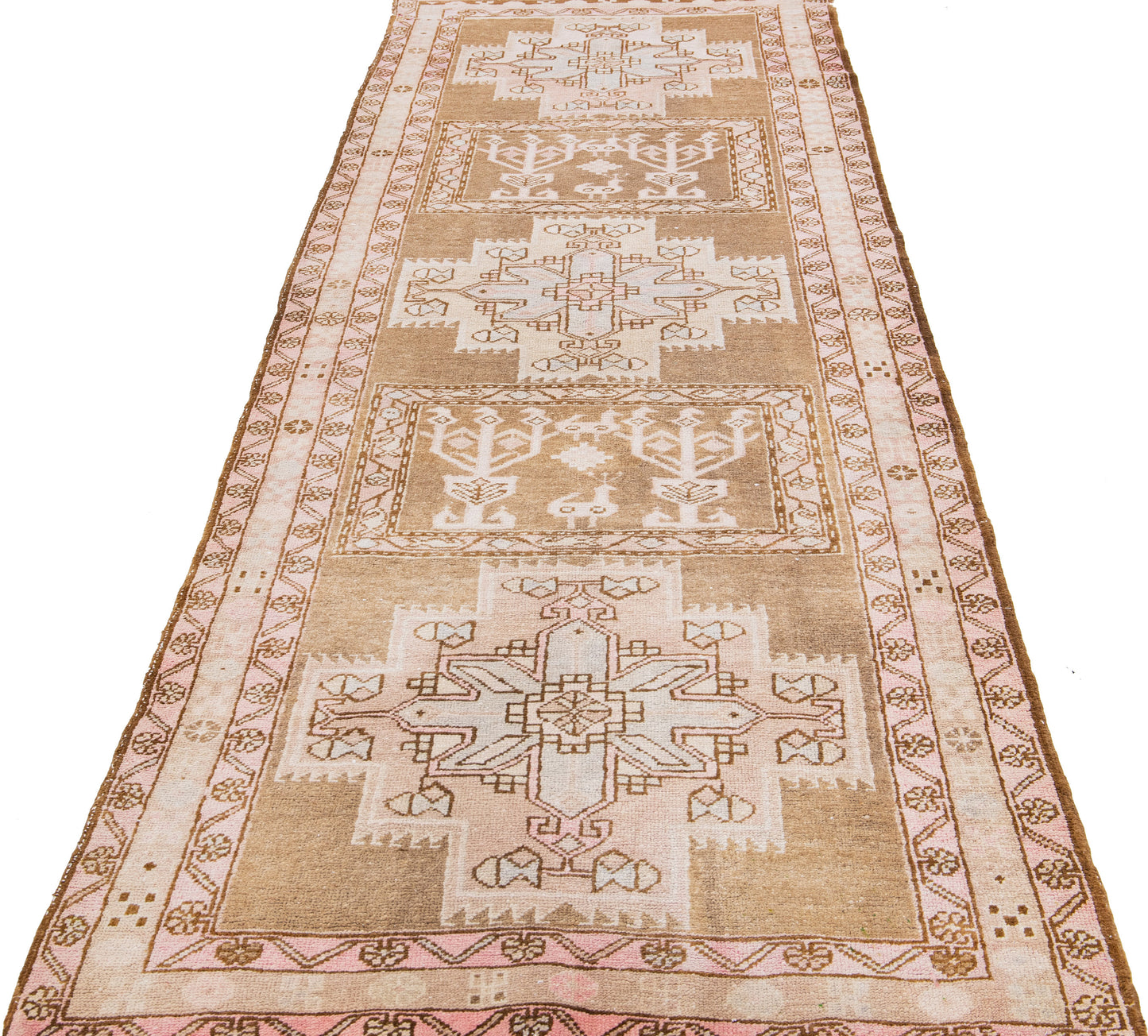 Mammoth Rugs Persian Wool Runner Rug - 3'6'' x 10'1''