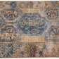 Vintage Persian Distressed Handmade Wool Rug - 3'2'' x 6'4''