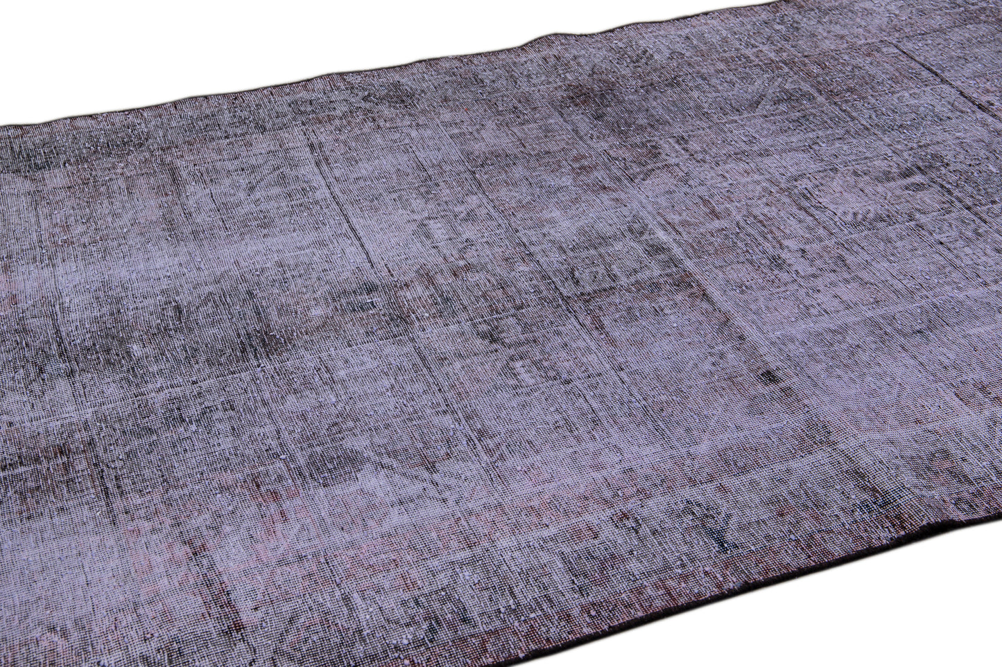 Vintage Persian Distressed Wool Rug - 5'2" x 8'10"