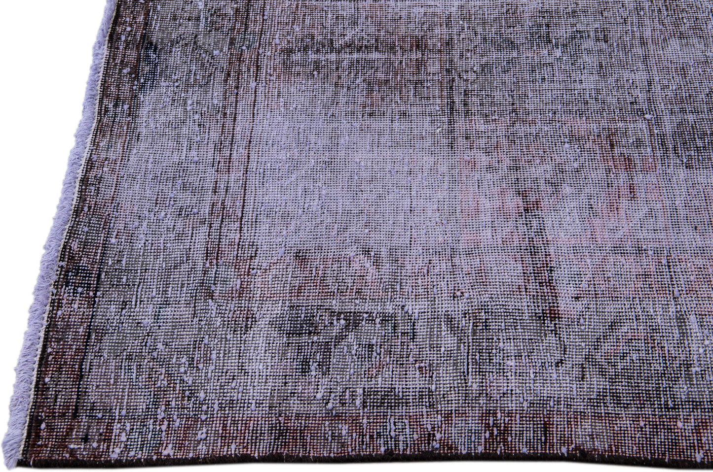 Vintage Persian Distressed Wool Rug - 5'2" x 8'10"