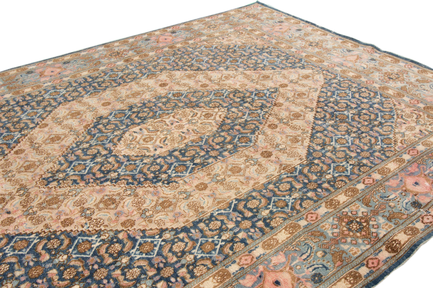 Vintage Persian Distressed Rug - 7' x 9'9"