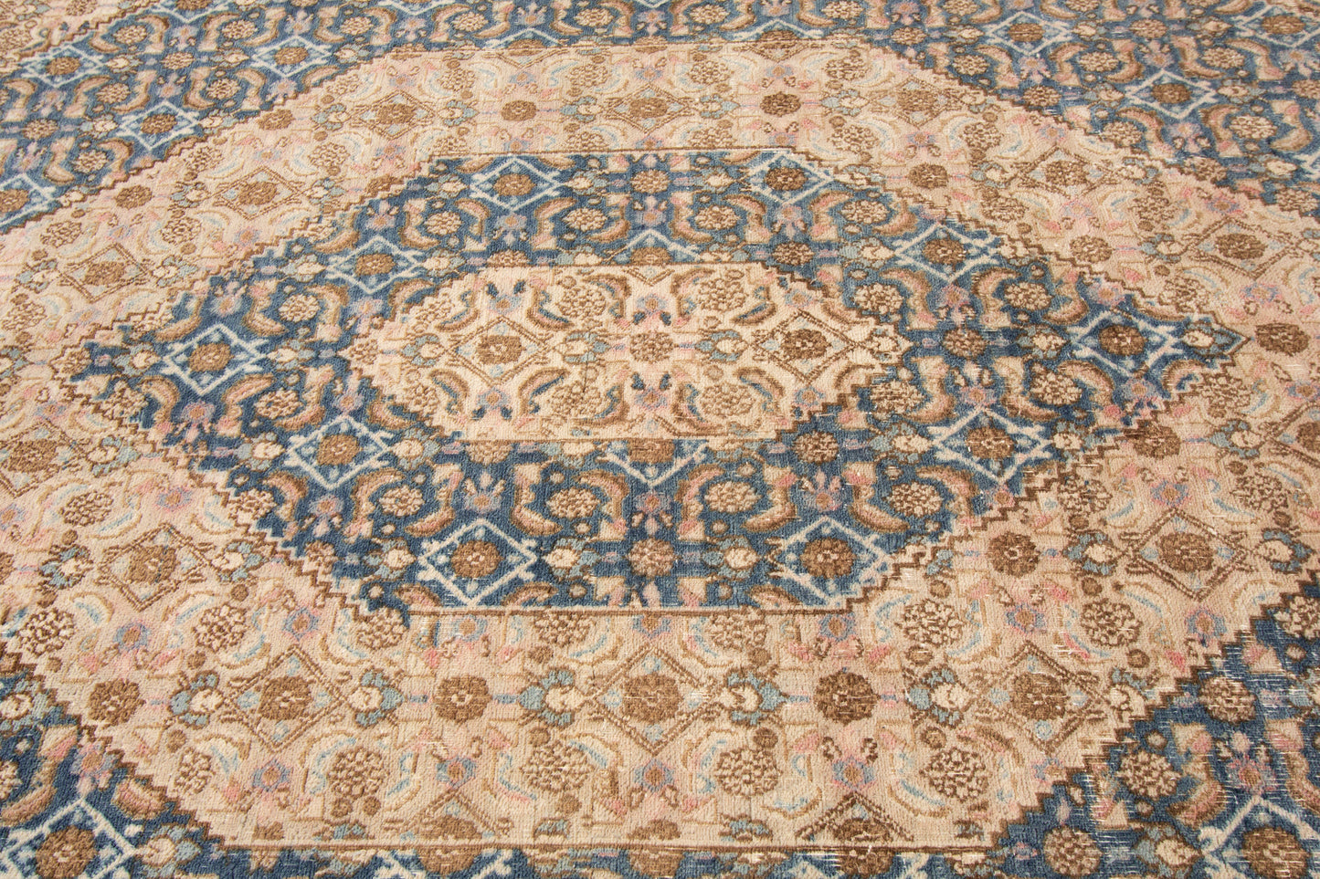 Vintage Persian Distressed Rug - 7' x 9'9"